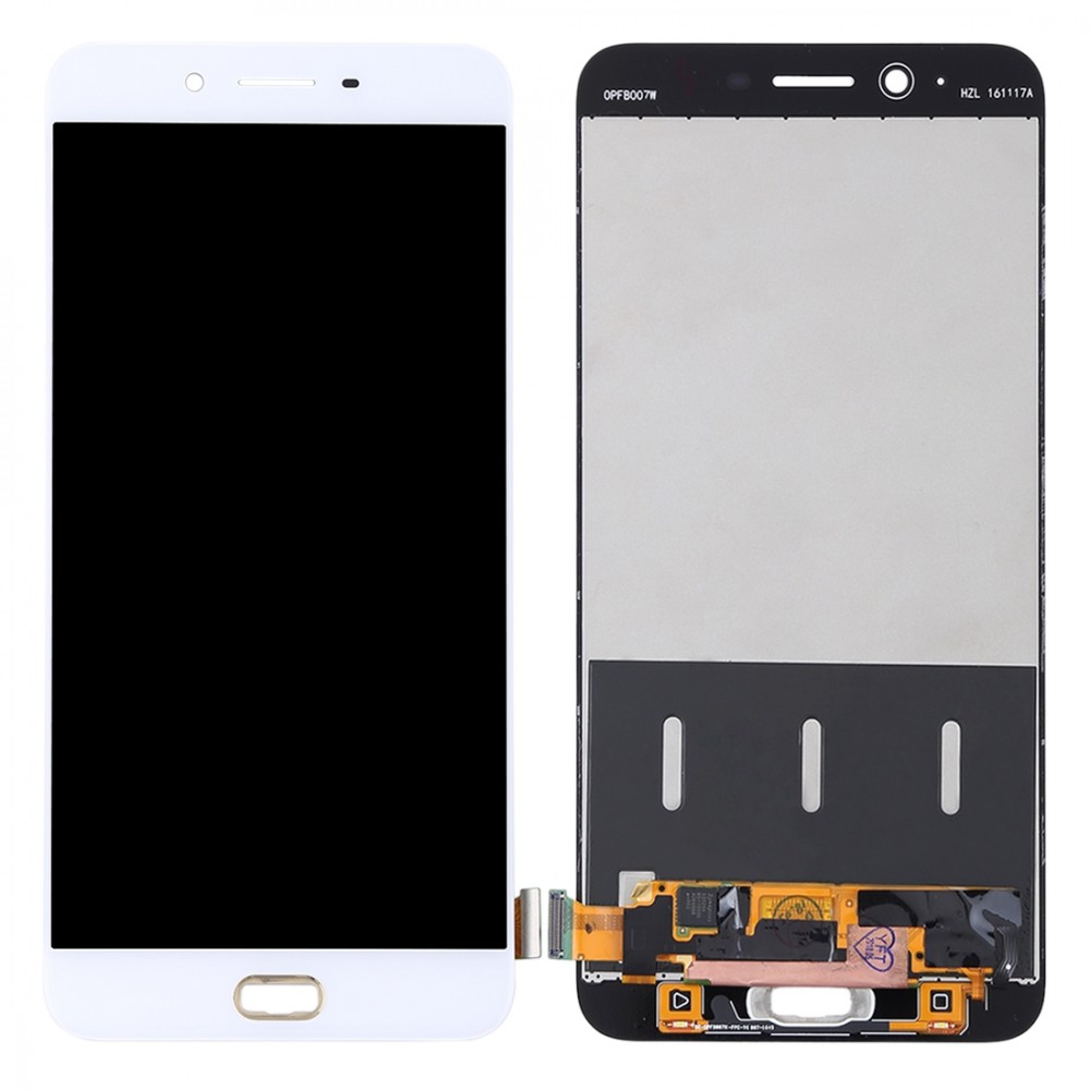 LCD Screen and Digitizer Full Assembly for OPPO R9s Plus(White) Oppo Replacement Parts Oppo R9s Plus